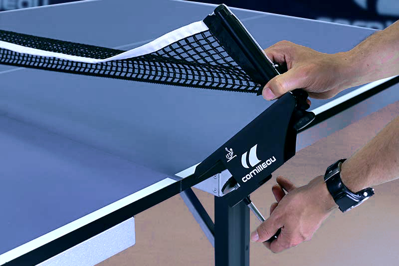 versenkbares Netz Tischtennistisch Cornilleau Wettkampf 640 ITTF