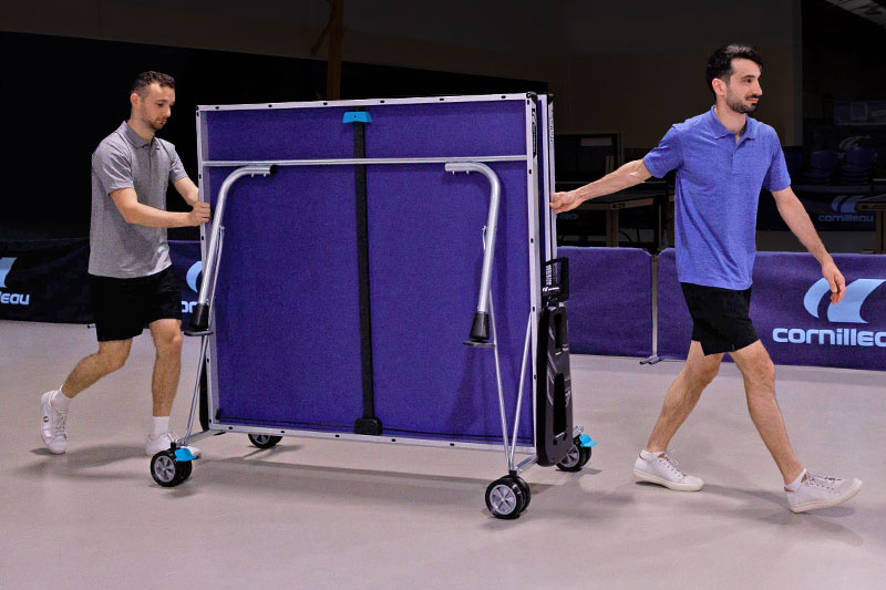 déplacement table de ping Cornilleau 300 indoor